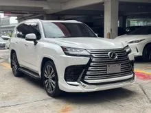 2024 Lexus LX600 3.4 F Sport SUV (White) Ready Stock, Modellista Bodykit