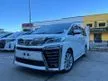 Recon 2018 Toyota Vellfire 2.5 MPV Z SPEC 7 SEATER ALPINE PLAYER UNREGISTER - Cars for sale