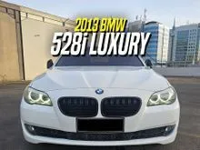 2013 BMW 528i 3.0 Sedan Luxury F10 LCI White on Black Putih 528 i Facelift