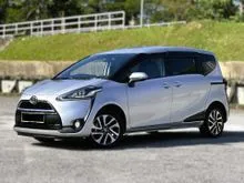2018 Toyota Sienta 1.5 V MPV Register 2019 One Owner Loan Available Monthly From 730