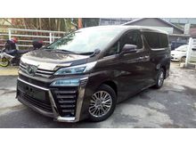 2018 Toyota Vellfire 2.5 Z,ZA,ZG,ZAG,VL,EL,S,SA,SC,SAC,GF