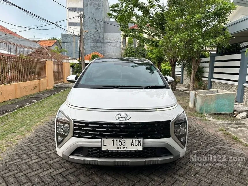 Jual Mobil Hyundai Stargazer 2022 Prime 1.5 di Jawa Timur Automatic Wagon Putih Rp 245.899.999