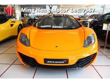2013 McLaren MP4- 12C Spider 3.8 Convertible -UNREG-