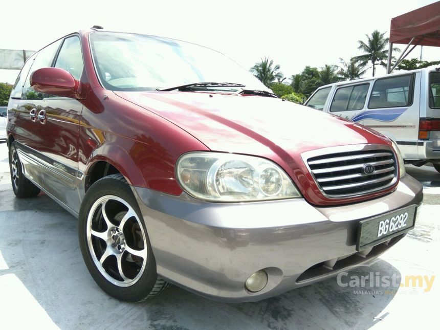 Kia Carnival 2002 2.5 in Kuala Lumpur Automatic MPV Red 