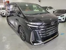 2025 Toyota Vellfire 2.4 Turbo Z Premier MPV #5A #JBL #1800KM Mileage #Full Spec #Brown Seats