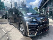 2019 Toyota Vellfire 2.5 ZG EDITION FULL SPEC JBL SOUND 4CAM SUNROOF DIM BSM REAR AIRCON SEATS OFFER3 CALL NOW TO VIEW