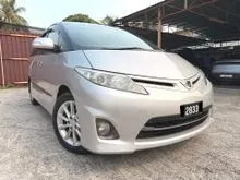 2010 Toyota Estima 2.4 Aeras MPV , 7 SEATERS , SERVICE ON TIME , 2 POWER DOOR , ANDROID PLAYER , REVERSE CAMERA ** 1 OWNER , TIPTOP **