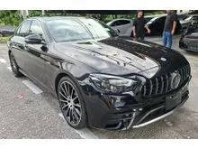 2022 Mercedes-Benz AMG E53 3.0 4MATIC+ Exclusive Sedan Panaromic Roof,HUD,BSM,Burmaster,4Cam Unregister Recon (A) 4.5/AGrade 25,000Km 3Year Warranty
