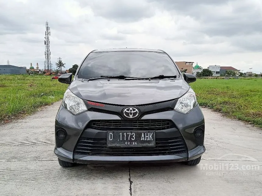 Jual Mobil Toyota Calya 2018 E 1.2 di Jawa Barat Manual MPV Abu