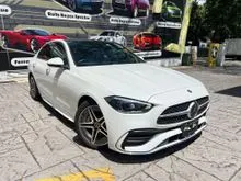 2022 MERCEDES BENZ C200 1.5 AMG LINE ( 27K MILEAGE ) 360 SURROUND VIEW CAMERA WITH HEAD UP DISPLAY