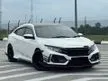 Used 2018 Honda Civic 1.5 TC VTEC Sedan / Type R Bodykit / GT Wing / LED Sequential Signal Rear Light / Ultra Racing Bar / 18 Sport Rim / Full Service - Cars for sale