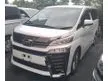 Recon 2020 Toyota Vellfire Z MPV DIDATANGI LAMPU MATA EMAS DENGAN HARGA YANG BERPATUTAN