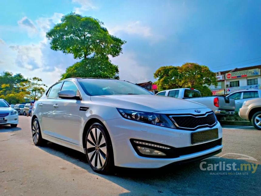 Kia Optima K5 2013 2.0 in Johor Automatic Sedan White for RM 54,800