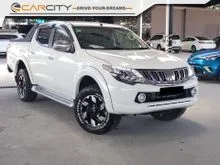 2019 Mitsubishi Triton 2.4 VGT Dual Cab 4X4 Pickup WARRANTY REVERSE CAMERA ELECTRONIC LEATHER SEAT PUSH START SIDE STEP