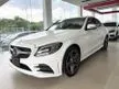 Recon 2018 Mercedes-Benz C200 2.0 AMG Free 3 Years Warranty Low Interest Rate - Cars for sale