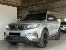 2021 Proton X70 1.8 Premium X SUV F/Lon OTR Low Mileage 69K KM Only 4 Michelin Tyre Like New Black Edition Sport rims Free Warranty Free Tinted