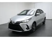 2021 Toyota Vios 1.5 J Sedan (ONE YEAR WARRANTY) (TIP-TOP CONDITION) (SAVE FUEL)