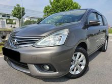 True Year 2014 Nissan GRAND LIVINA 1.8 (A) F/Spec / Keyless / One Owner / No Accident / Low Mileage / CNY PROMOTION