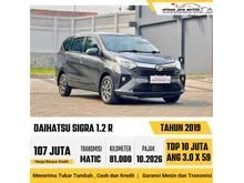2019 Daihatsu Sigra 1.2 R MPV Matic Abu Kondisi Siap Pakai Harga Paling Murah