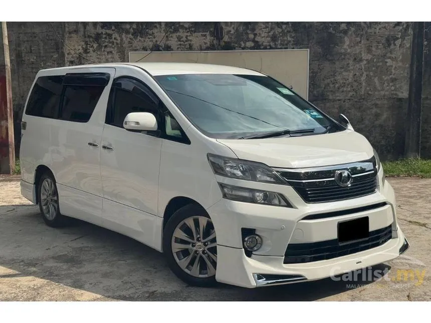 2010 Toyota Vellfire Z Platinum MPV
