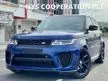 Recon 2020 Land Rover Range Rover Sport 5.0 V8 SVR P575 4WD Unregistered Aircond Seat SVR Body Styling SVR Multi Function Steering SVR Active Sport Exhaus