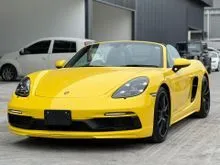 2022 Porsche 718 Boxster 4.0 GTS Turbo Auto Convertible PDK Unregistered Japan Spec 394 Hp 0-100 Km/h 4 Sec Top Speed 292 Km/h 7 Speed Auto PDK Conver