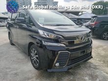 2017 Toyota Vellfire 2.5 ZA,GOLDEN EYES,GRADE 4.5A,29K MILEAGE ONLY,2017 UNREG