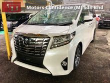 2015 TOYOTA ALPHARD 2.5G ALPHARD 2.5 G (POWER BOOT)(2 POWER DOORS)(ALPINE DVD PLAYER)(ELECTRIC SEAT)
