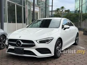 2022 Mercedes-Benz CLA180 1.3 AMG Line Coupe 5AA 19K MILEAGE ORIGINAL - READY STOCK UNIT - AMBIENT LIGHT UNIT - WELCOME TO VIEW BY HAVING CNY OFFER