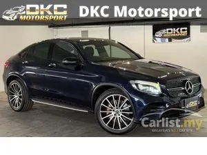 2019 Mercedes-Benz GLC300 2.0 4MATIC AMG Line Coupe / LED HIGH PERFORMANECE HEADLIGHTS / PANORAMIC SUNROOF / POWER TAILGATE / PARKING SENSORS / PM /