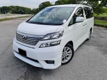 2010/15 Toyota Vellfire 2.4 Z Platinum (A) MPV AIR FILTER ALCANTARA SEAT