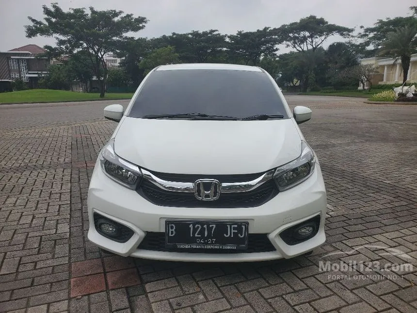 Jual Mobil Honda Brio 2022 E Satya 1.2 di Banten Automatic Hatchback Putih Rp 147.000.000