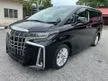 Recon 2018 Toyota Alphard 2.5 G SA MPV Unreg