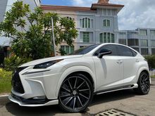 2016 Lexus NX200t 2.0 F-Sport SUV Nik2016 CBU Japan Version White On Red Km30rb Panoramic HUD TDP.250JT