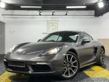 2018 Porsche 718 2.0 Cayman Coupe // 1 LADY OWNER // LOW ORIGINAL MILLEAGE // 2021 REGISTER