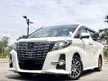 Used 2017 Toyota Alphard 2.5 G S C Package MPV 1 DATO OWNER LOW MILE SC HIGH SPEC PILOT SEAT POWER BOOT F/LON OTR YEAR END PROMO FREE WARRANTY FREE TINTED