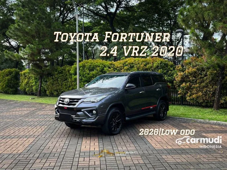 Jual Mobil Toyota Fortuner 2020 VRZ 2.4 di Banten Automatic SUV Hitam Rp 399.000.000