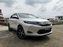2016 Toyota Harrier 2.0 Premium Advanced SUV 360 SURROUND CAMERA FRONT SUREEN(JBL) PRE-CRASH POWER BOOT ELECTRIC SEAT x2 SAMI LEATHER SEAT 18.RIM