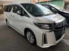 2021 Toyota Alphard 2.5 G S MPV