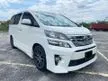 Used 2014/2015 Toyota Vellfire 2.4 ZP Golden Eyes II (A) COOLER ICE BOX ALPINE STYLE PLAYER - Cars for sale