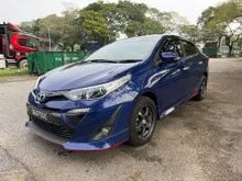 Toyota Vios 1.5 G Sedan (A) 2021 Full Service Record in TOYOTA 1 Owner Only Modern Sport Rims Original TipTop Condition View to Confirm