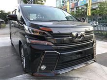 2016 Toyota Vellfire 2.5 ZA Golden Eyes SUNROOF JAPAN SPEC UNREGS