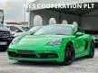 Recon 2019 Porsche Cayman 718 GTS 2.5 Turbo Coupe Unregistered GT Sport Multi Function Steering Sport Chrono With Mode Switch Sport Exhaust System Porsch