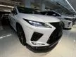 Recon 2020 Lexus RX300 2.0 F SPORT. (FULL SPEC) 4 CAM, HUD, REAR POWER SEAT, PANAROOF