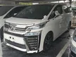 Recon 2019 Toyota Vellfire 2.5 Z G Edition MPV TRUSTED SELLER AND HAVE AWESOME FREE GIFT - Cars for sale