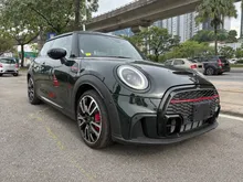2023 MINI Cooper 2.0 John Cooper Works 3 Door Facelift (A) 228HP 9,000KM BRITISH GREEN OFFER MUSTVIEW