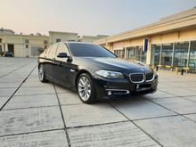 Bmw 520i Facelift Black on Java Brown 2014 Siap Pakai