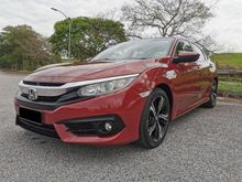 2016 Honda Civic 1.5 TC VTEC/FULL SERVICE RECORD/ONE YEAR WARRANTY/REVERSE CAMERA