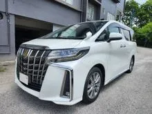 2021 Toyota Alphard S Type Gold 2.5L (A) DIM BSM SUNROOF ROOFMONITOR POWERBOOT