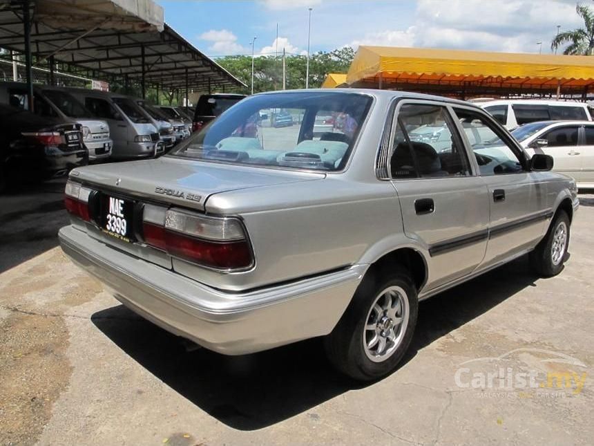 Toyota Corolla 1991 Se 1 3 In Selangor Manual Sedan Silver For Rm 6 600 2290567 Carlist My